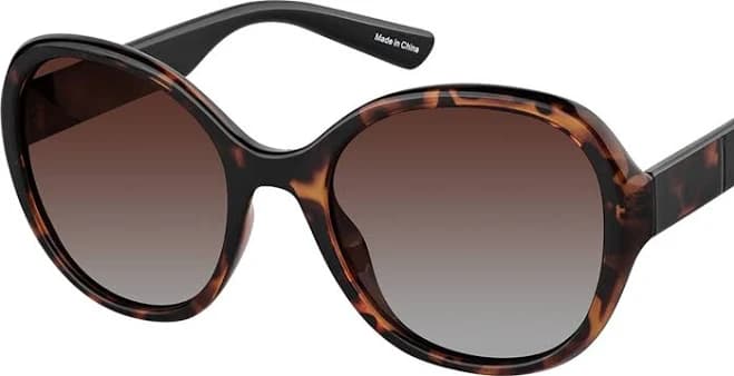 Zenni Women's Round Plastic Sunglasses
