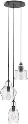 Better Homes & Gardens 61 inch Architectural 3-Light Pendant Light