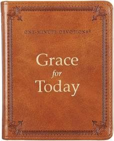 One Minute Devotions Grace for Today Luxleather