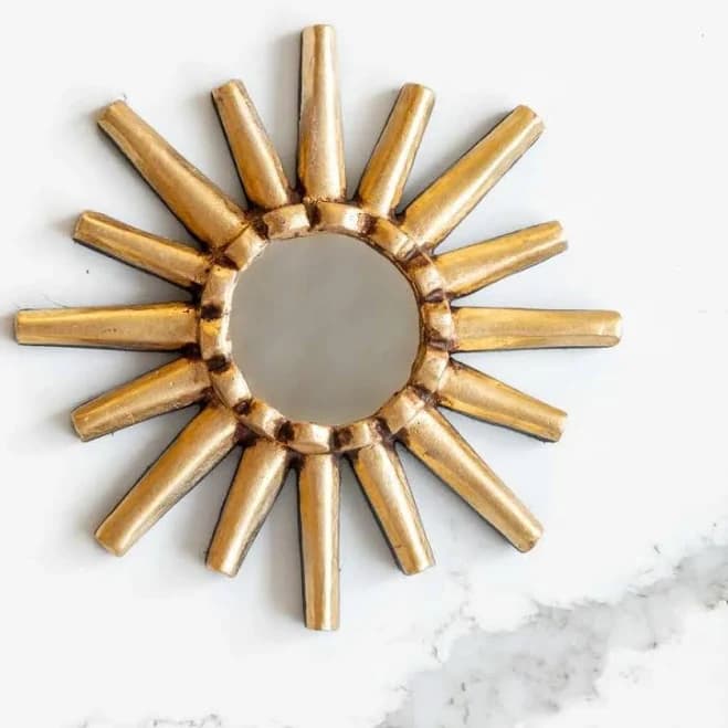 Peruvian Sunburst Wall Mirror