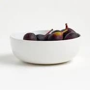 Crate & Barrel Wren Matte White Cereal Bowl