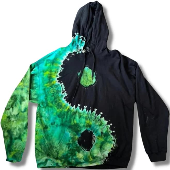 Yin Yang Tie Dye Hoodie