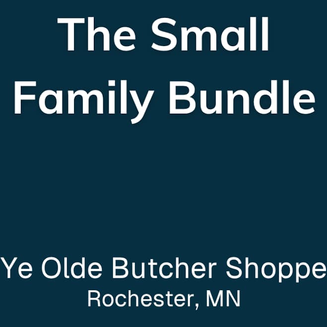 The Small Family Bundle | Meal Prep with Beef, Chicken, & Pork