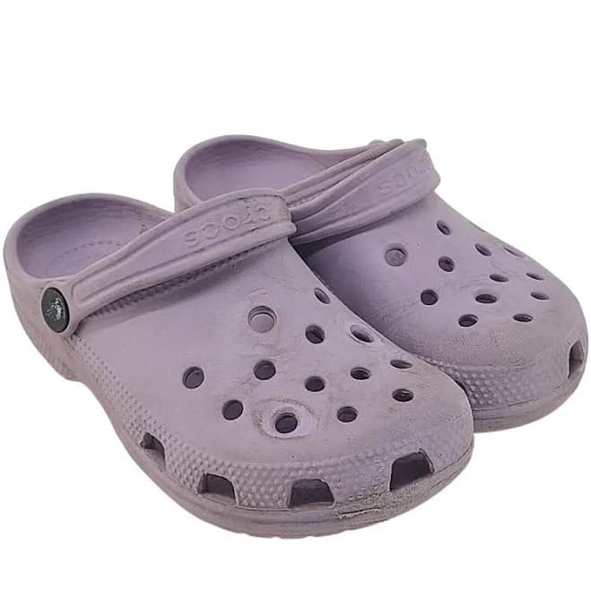 Crocs Shoes | Crocs Kids Sandals Lavender Size 13 Rubber | Color: Purple | Size: 13 | 3queensresale's Closet