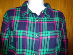 NEW GIRL'S SO BLUE PLAID FLANNEL SHIRT SIZE L MSP $36.00 | eBay