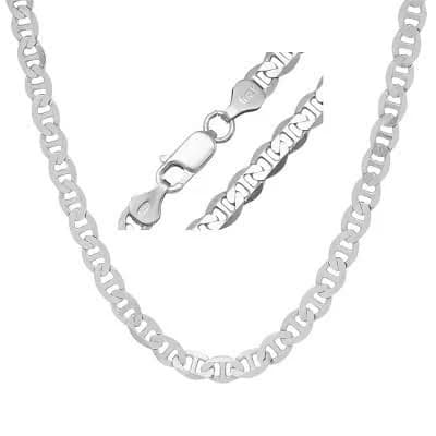 Gucci Men's 925 Sterling Silver Thick/Heavy Mariner Chain Necklace