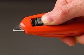 HYDE 42065 Switchblade Professional Safety Knife, Orange, 5/16 to 3/8-inch Exposure - Knife Blades - Amazon.com