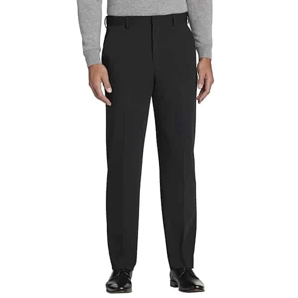 Joseph Abboud Men's Classic Fit Luxe Dress Pants , Charcoal / Gray - Size: 34W x 30L