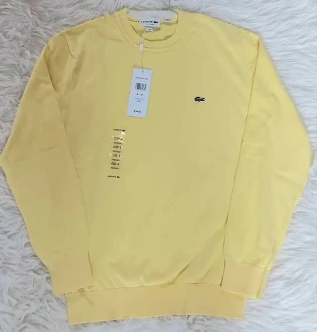 Lacoste Unisex Live Branded Fleece Sweatshirt
