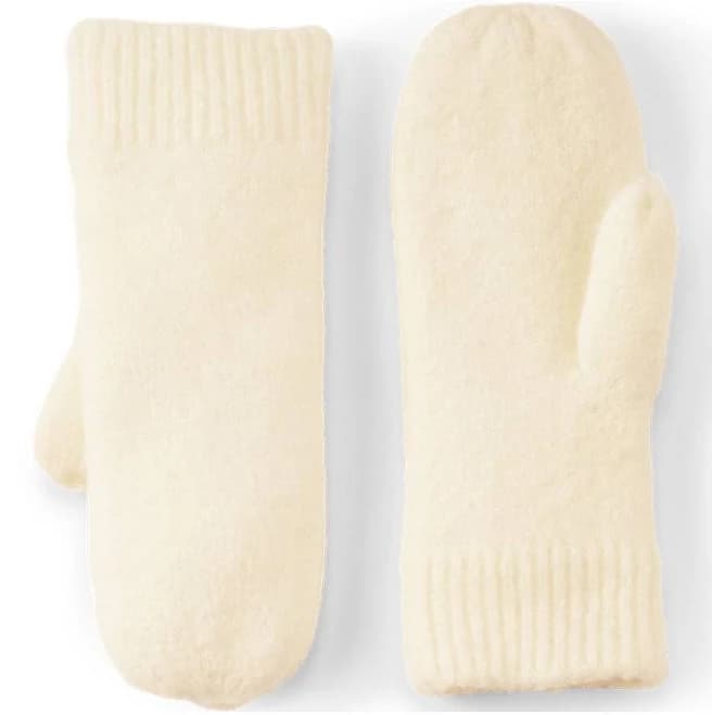 Lands' End Women's CashTouch Knit Mittens