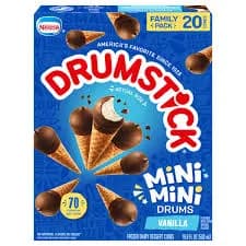 Drumstick Mini Drums Vanilla Sundae Cones