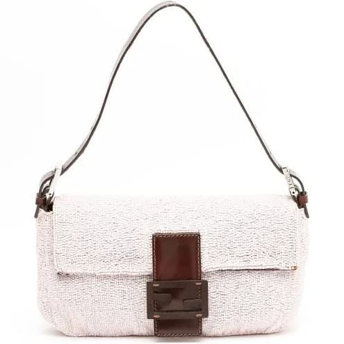 Fendi Medium Beaded Baguette Bag