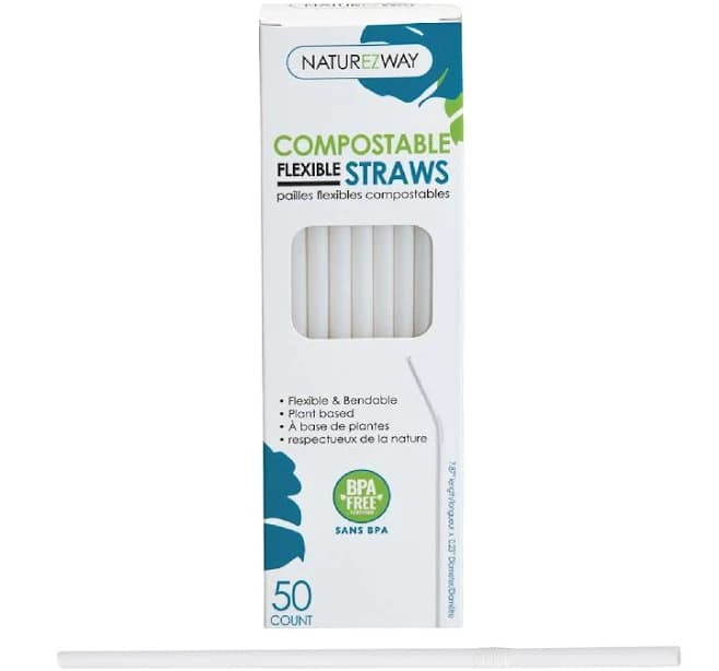 Naturezway Compostable Flexible Straws