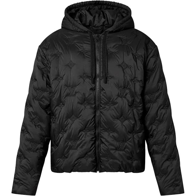 Louis Vuitton Monogram Padded Hooded Blouson