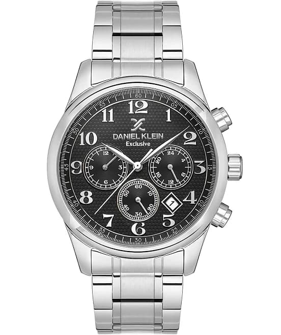 Daniel Klein Men's Multifunction Silicone Watch