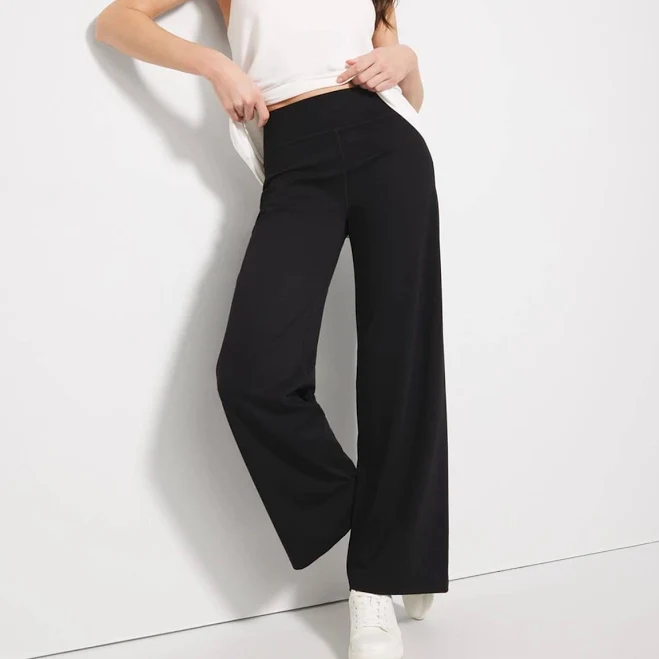Soma Women's High-Waist Wide-Leg Pants