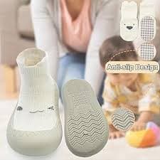 Amazon.com | Dexspoeny Walking Shoes for Babies, 2 Pairs Sock Shoes-Baby Boy Shoes 6-12 Months Soft Rubber Baby Non Slip Floor Socks Shoes Toddler Infants Boys Girls | Slippers