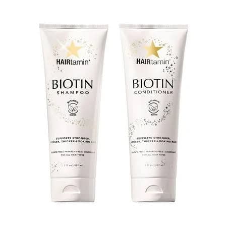 Hairtamin Hair Growth Shampoo and Conditioner Set