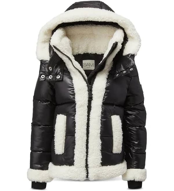 SAM. Little Girl's & Girl's Carmen Faux Fur-Trimmed Jacket