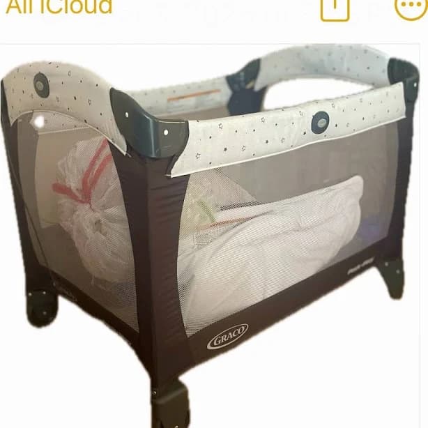Graco Black And White Playard | Color: Black/White | Size: Osbb | Inkors's Closet
