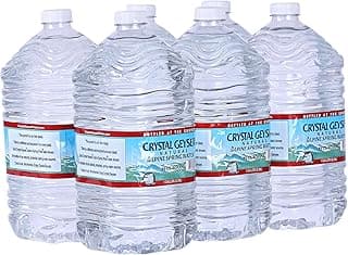 Natural Alpine Spring Water, Drinking Water Bottled at the Source, 6 Gallons