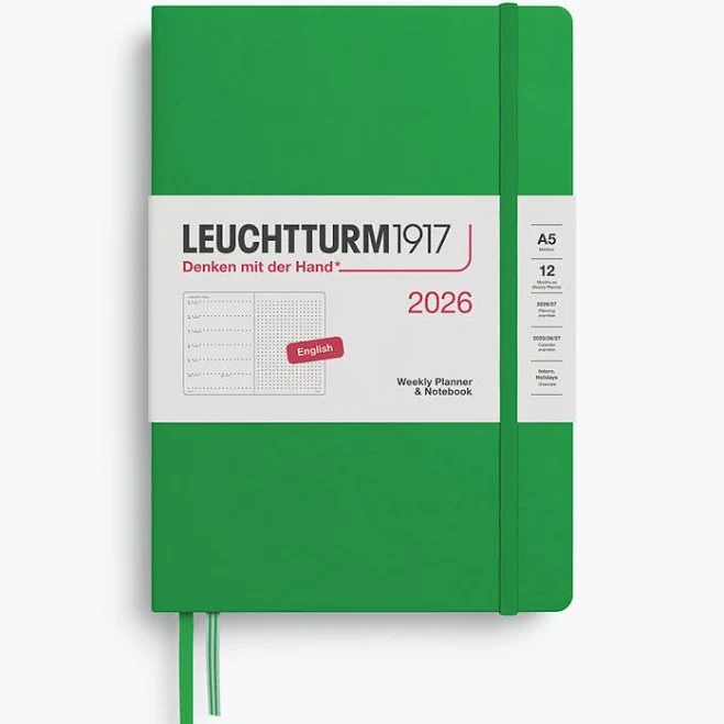 LEUCHTTURM1917 Weekly Planner & Notebook 2026