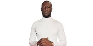 Stormzy (White Trousers) Half Body Buddy Cutout - Celebrity Cutouts
