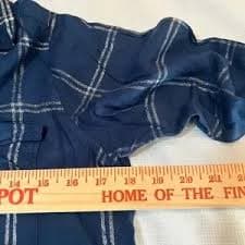 Abercrombie & Fitch | Tops | Abercrombie Fitch Button Up Shirt Womens Size Xs Navy Silver | Poshmark