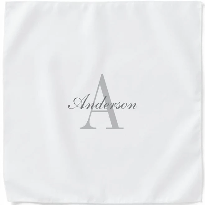 Monogram Bandana