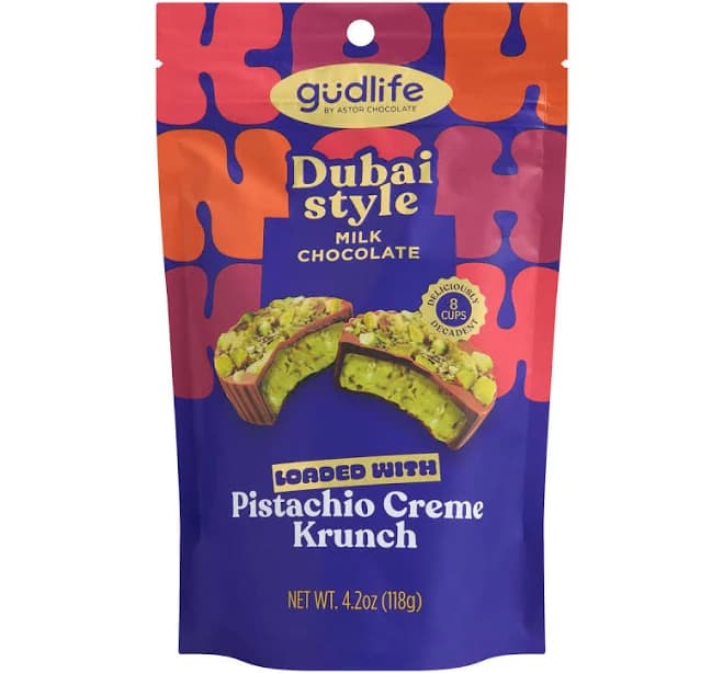 Gudlife Dubai Style Milk Chocolate Cups