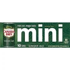 Canada Dry Ginger Ale, Mini 10 ea