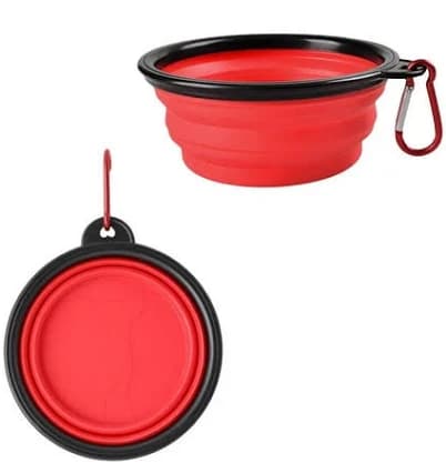 Collapsible Travel Dog Bowl