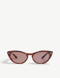 RAY-BAN - RB4314 Nina cat-eye-frame sunglasses | Selfridges.com