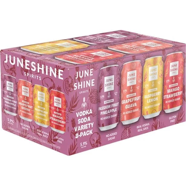 JuneShine Variety Pack Cocktails
