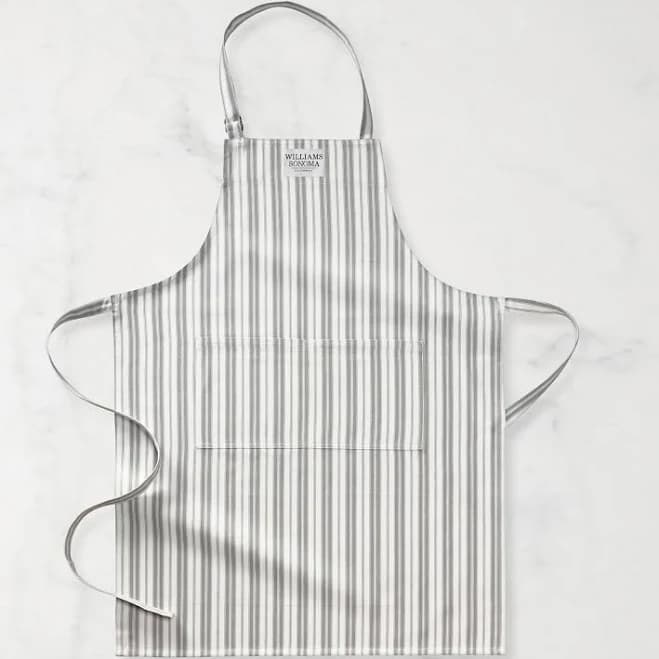 Williams Sonoma Logo Stripe Apron