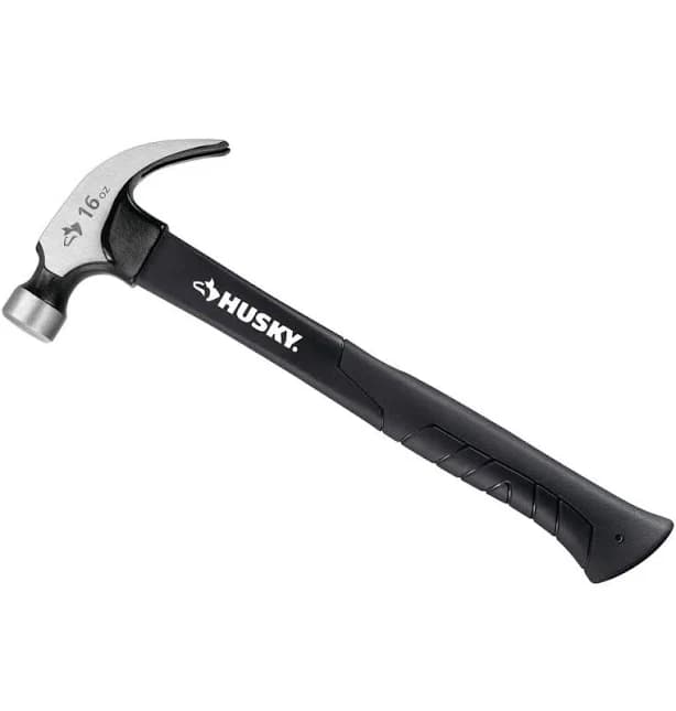 Husky 16 oz. Fiberglass Claw Hammer