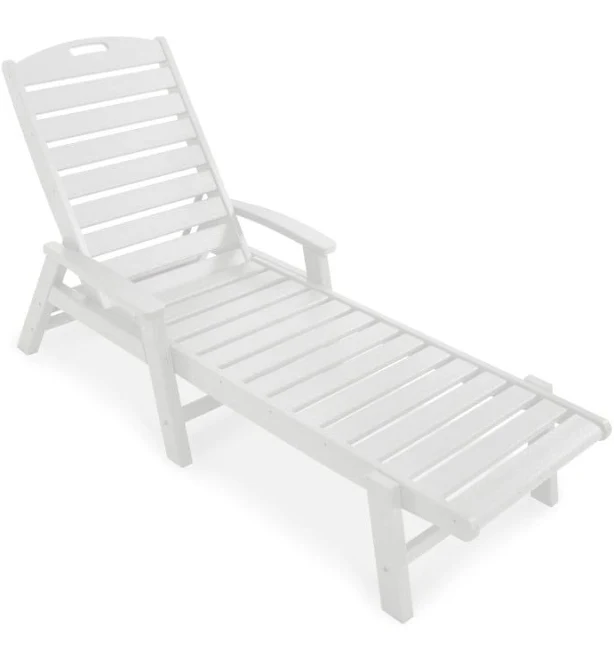 Trex Yacht Club Chaise Lounge with Arms