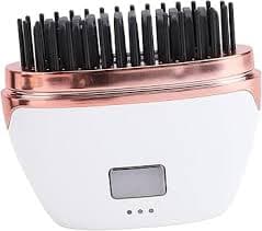 Amazon.com : Cordless Hair Straightener Brush, MCH Ceramic Heating 3 Temperature Settings Rechargeable 25W Portable Hot Brush White : Beauty & Personal Care