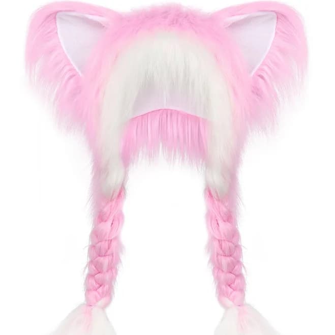 Furry Cat Ear Hat
