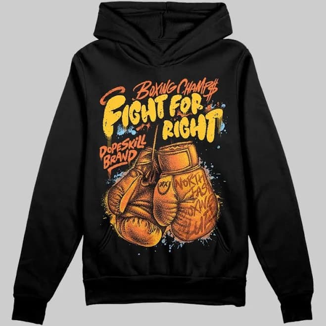 Fight for Right Dopeskill Graphic Hoodie