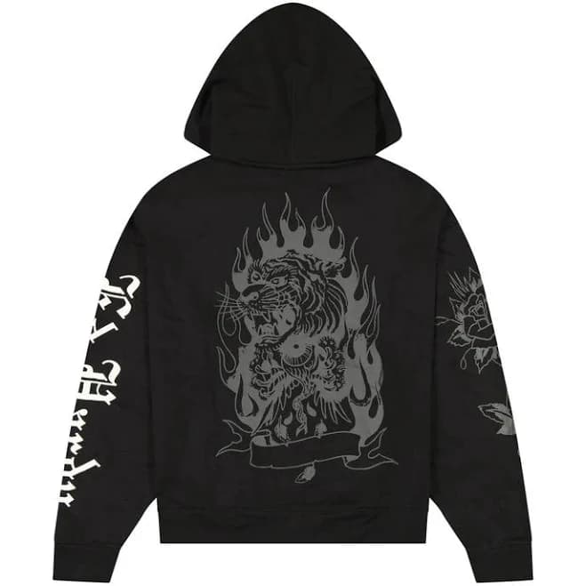 Love Kills Boxy Zip Hoodie