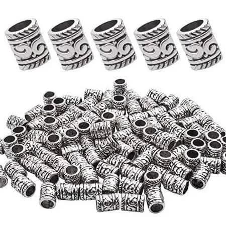 Bronagrand Antique Silver Spacer Beads