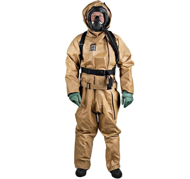 Hazmat Suit with Respirator