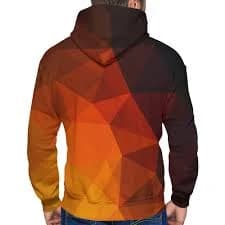 Hoodie Lab Geometric Zip-Up Hoodie