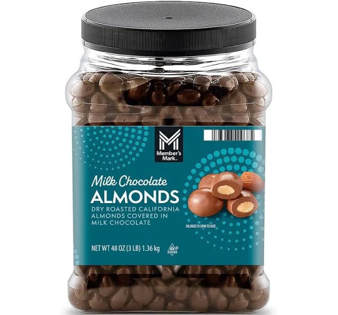 Member's Mark Chocolate Almonds