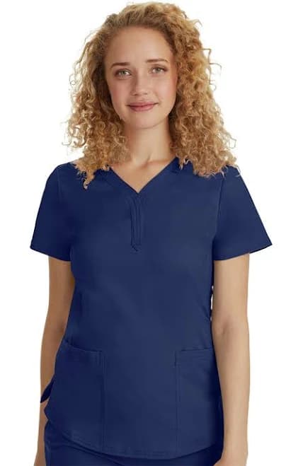 Healing Hands Women's Jane Y-Neck Scrub Top