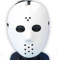 Blue Banana Halloween Hockey Mask