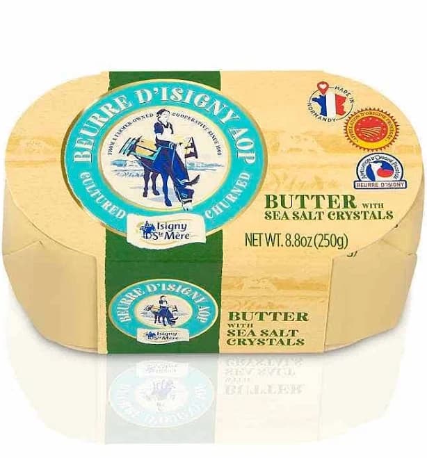 Isigny Ste-Mere AOP Salted Butter (Beurre Demi-Sel)