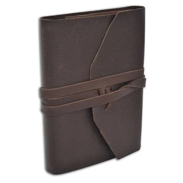 Handcrafted Italian Leather Wrap Journal