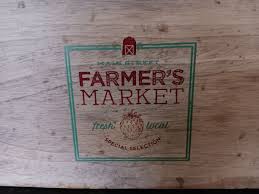Hand Made in India, Farmers Market Wooden Storage Box with Black Metal Handles | eBay